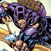 Super Hero Purple Hawkeye