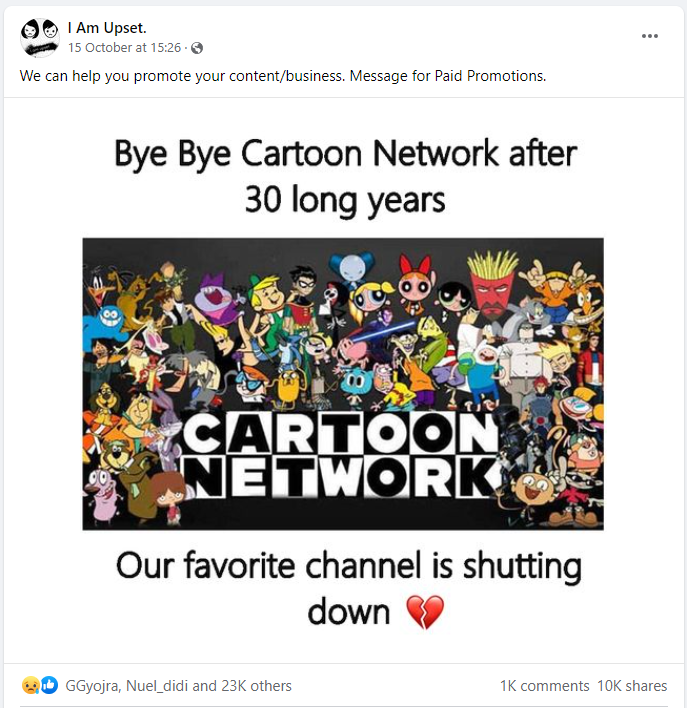 Is Cartoon Network Shutting Down?  posts