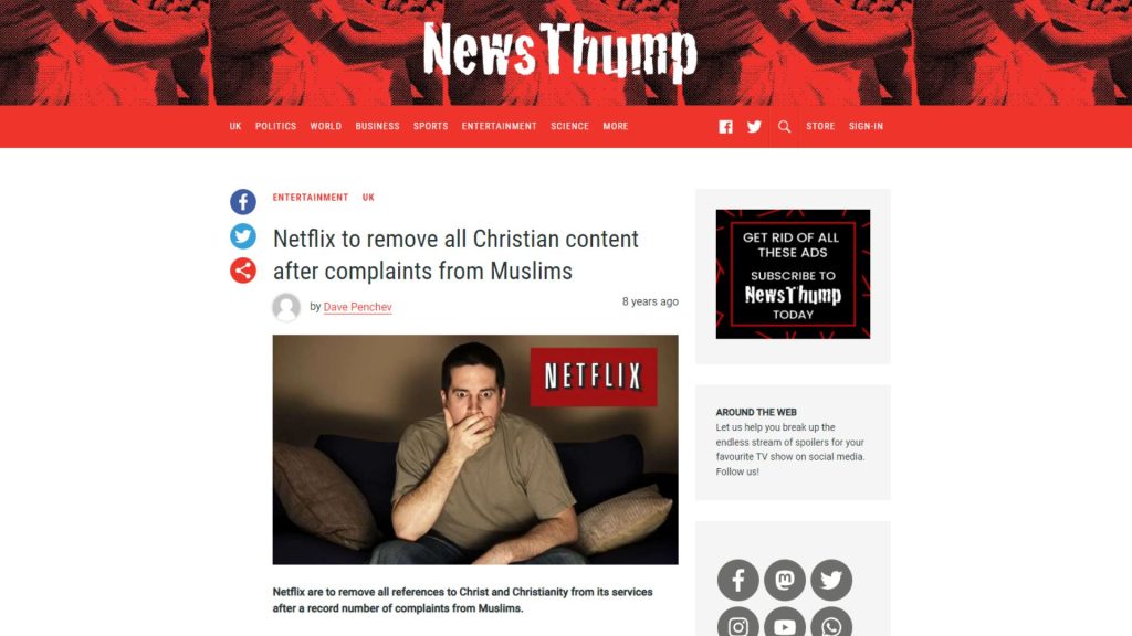 Why Is Netflix Removing Christian Movies? The Origin of Rumors