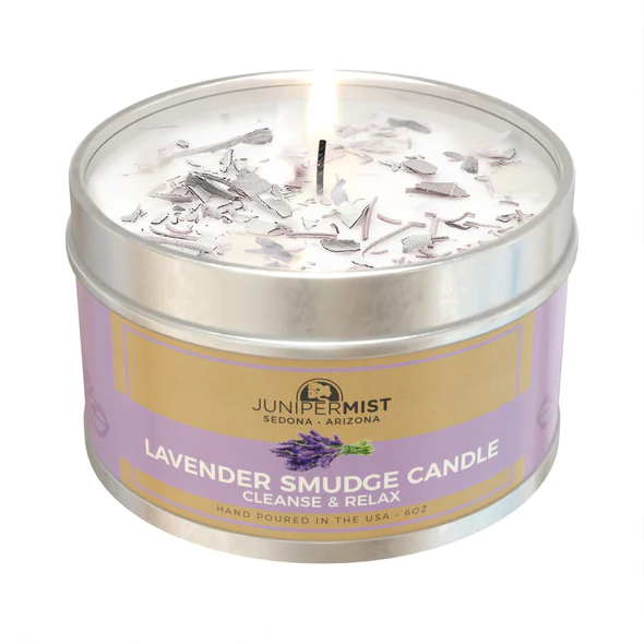 Satisfying Bedroom Gadgets - Junipermist lavender smudge candle